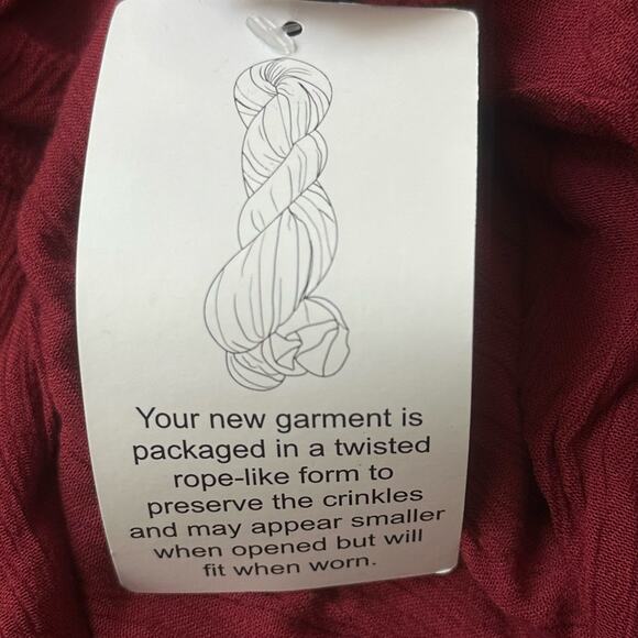 NEW - ROAMAN'S women's burgundy maxi dress - PLUS SIZE 18/20 (L) - Picture 10 of 16